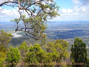 Rockhampton from Mt Arthur
