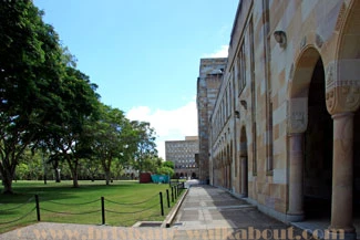 Queensland Universities, UQ St Lucia campus quad