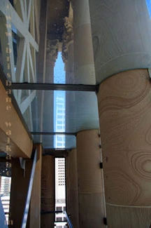 Brisbane Photographs, view of the clock tower observation gallery