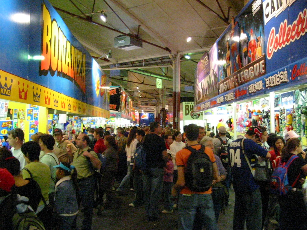 Brisbane Ekka, carnival rides