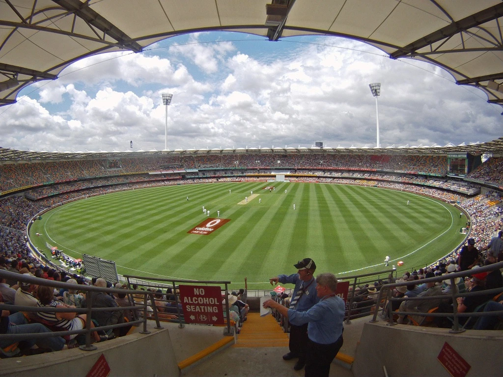 Brisbane Cricket Ground, Queensland Bulls playing Brisbane Cricket Ground, Queensland Bulls playing