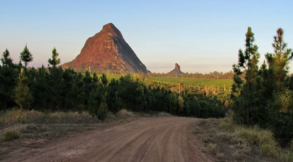 Glasshouse Mountains near Brisbane, Australia