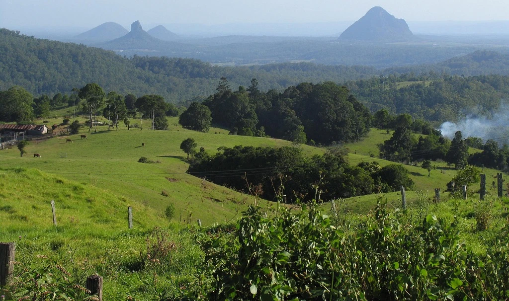 Mount Coonowrin, Glasshouse Mountains National Park, near Brisbane