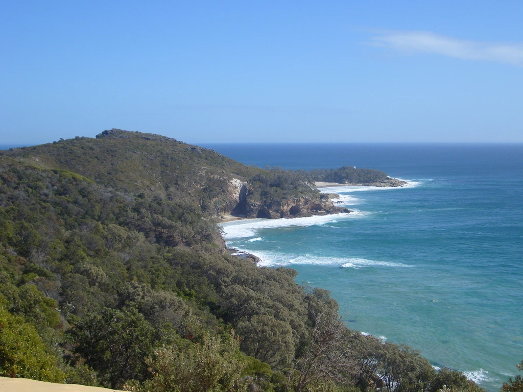 Moreton Island Sand Dunes near to where you see whales