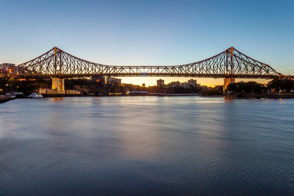Brisbane River, Story Bridge Brisbane River, Story Bridge