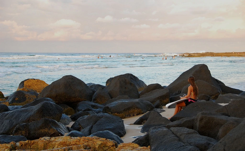 Gold Coast Australia and Surfers Paradise beach